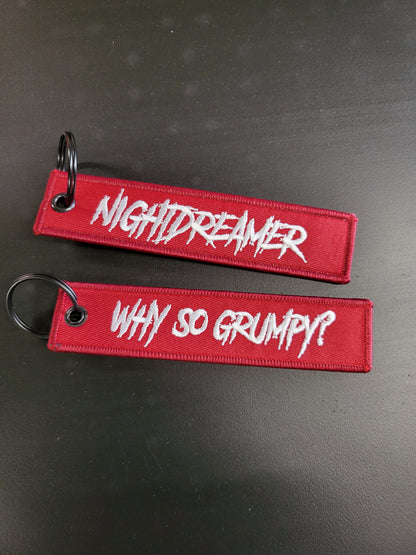 Why so grumpy? Keychain